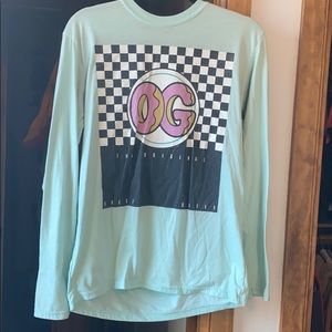 Blue donut long sleeve shirt